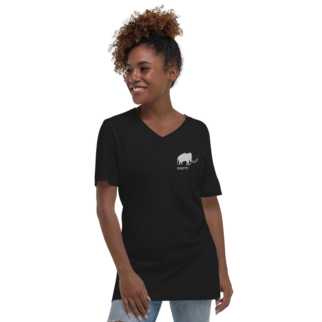 Mammoth - Unisex Short Sleeve V-Neck T-Shirt 