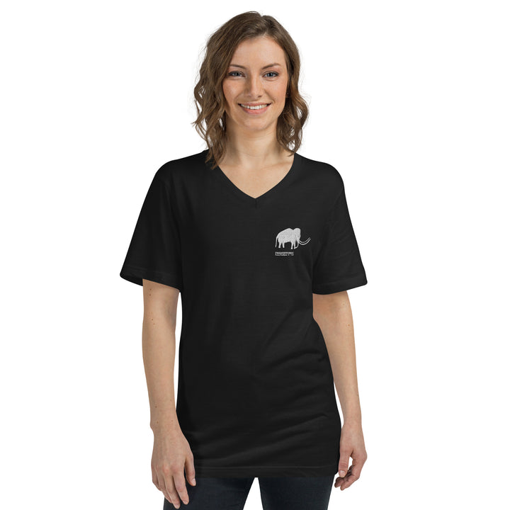 Mammoth - Unisex Short Sleeve V-Neck T-Shirt 