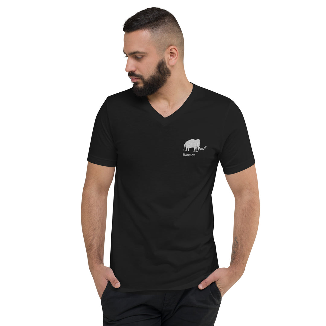 Mammoth - Unisex Short Sleeve V-Neck T-Shirt 